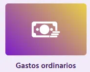 Gastos ordinarios